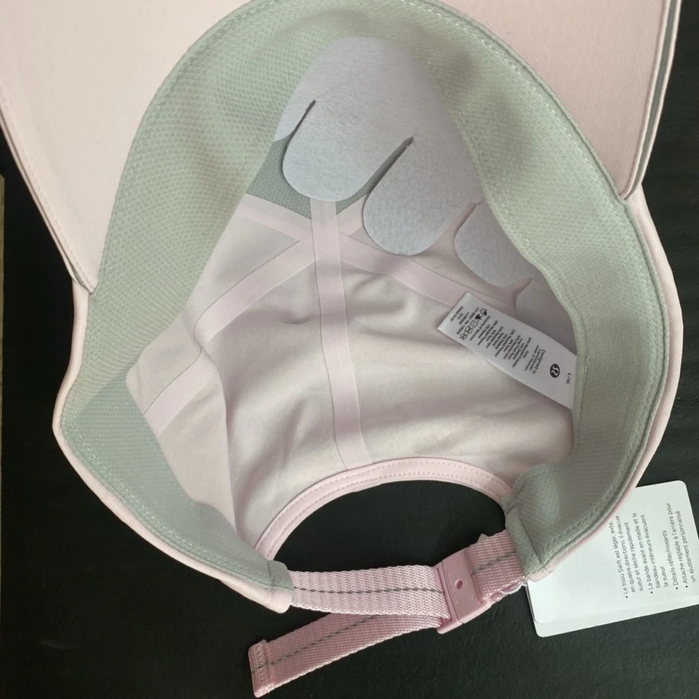 Lululemon Fast and Free Running Hat, Color‎ Meadow Pink, NWT, Unisex, Size L/XL